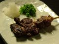 料理メニュー写真 牛ハラミ／アスパラ肉巻き