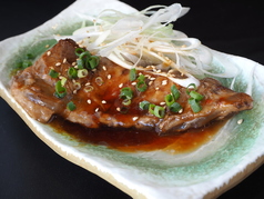 骨付きソーキの炭焼き