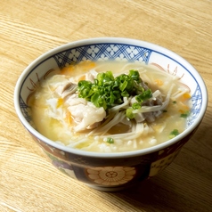 あっさり鶏雑炊