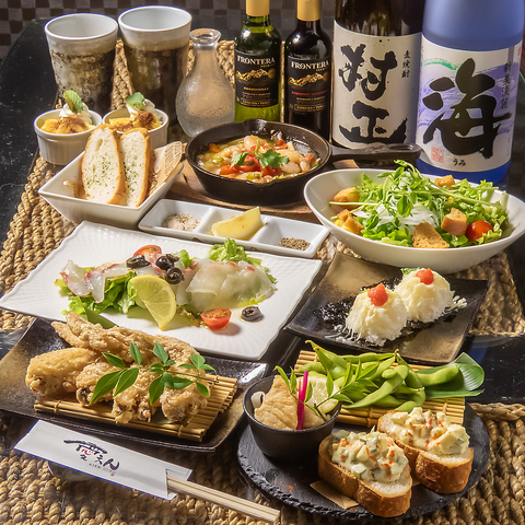 宴会に大人気の絶品鉄板焼きコース！種類豊富な飲み放題付きでワイワイ盛り上がろう♪