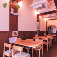 団体のご予約も可能です◎