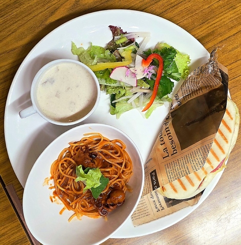 大人気のワンプレートパスタランチ◎