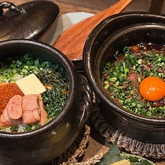 【八代目儀兵衛の米】「魚」と「肉」の炊きたて土鍋御飯