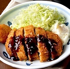 メンチカツ定食