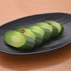 枝豆／塩ダレキャベツ／きゅうり浅漬け／キムチ 各