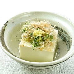 京とうふの冷やっこ