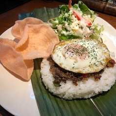 プーケット風ひき肉まぜご飯