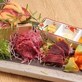 料理メニュー写真&nbsp;馬刺し3点盛り