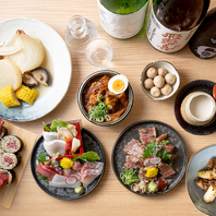 旬の食材と接客で最高のおもてなしを致します◎