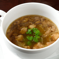 熟成肉と野菜のスープ
