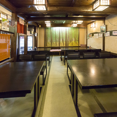 4名掛けテーブル席