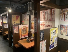 個別のボックスタイプのお席となるため、プライベートな雰囲気でお食事をお楽しみいただけます！！