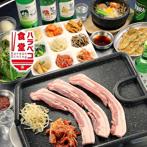 難波・心斎橋で大人気の韓国料理店！国産三元豚使用のサムギョプサルは絶品！
