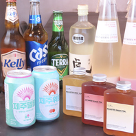 種類豊富なドリンクメニューをご用意しております