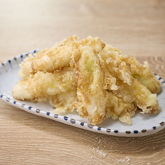 長ねぎの天ぷら