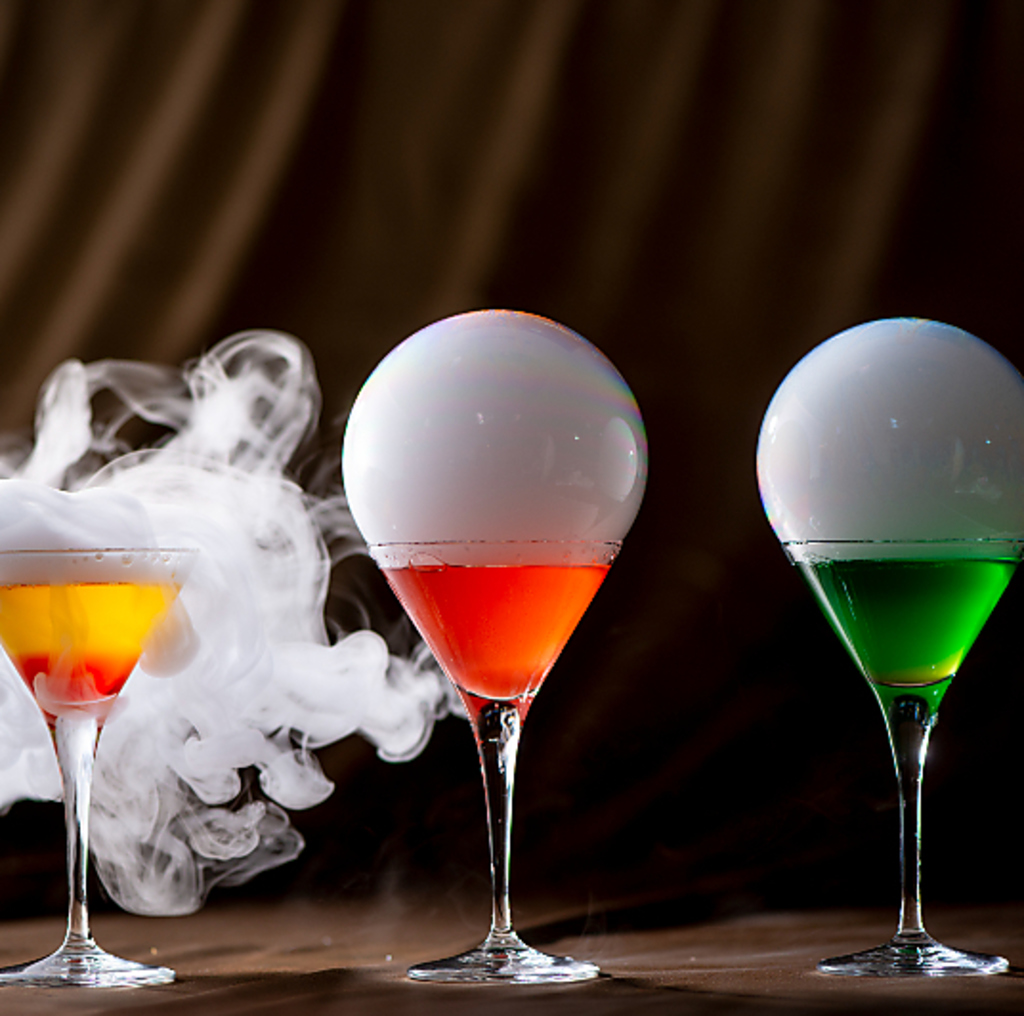 シャボン玉カクテル始めました♪SNS映え◎