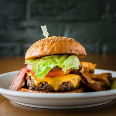 ベーコンチーズバーガー