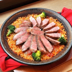 香川県の食材をスペイン料理に！「香川県産黒毛差牛オリーブ牛のパエリア」はバルマルで！の写真