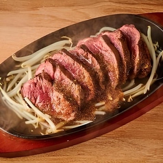 俺んちの鉄板牛ステーキ＊肉名物