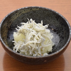 しらすおろし／うずらの味玉 各