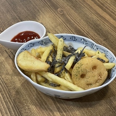 幸せ感じるフライドポテト