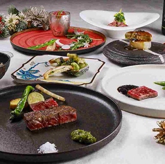 SHARI 赤坂／鉄板焼みたき 赤坂のコース写真