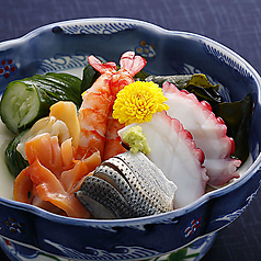 海鮮酢の物盛り合せ
