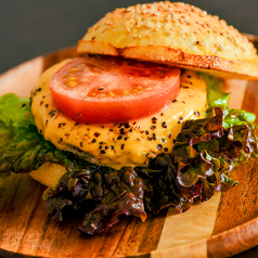 米粉チーズバーガー