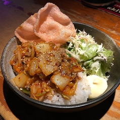 ブタキムチ丼