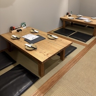 和のぬくもりと旨い焼鳥。座敷でのんびりいかがですか？
