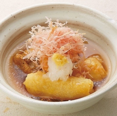 京生麩と湯葉の揚げだし