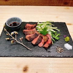 にいがた和牛の鉄板ステーキ