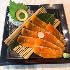 信州サーモンの刺身