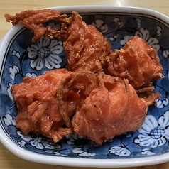 紅しょうがの唐揚げ