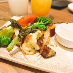 有機野菜のソテー～バーニャカウダーソース～