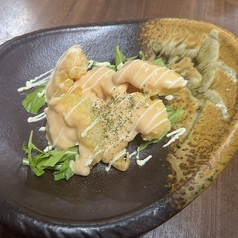 しらすの出し巻きたまご/明太子のせ出し巻きたまご/本気の麻婆豆腐/定番の海老マヨ