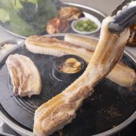 本場の韓国料理を味わう◎