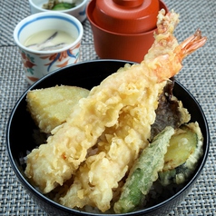 大海老天丼〈大海老二本付〉