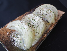 玉ねぎの炭焼き