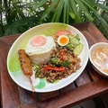 料理メニュー写真&nbsp;ガパオライスセット