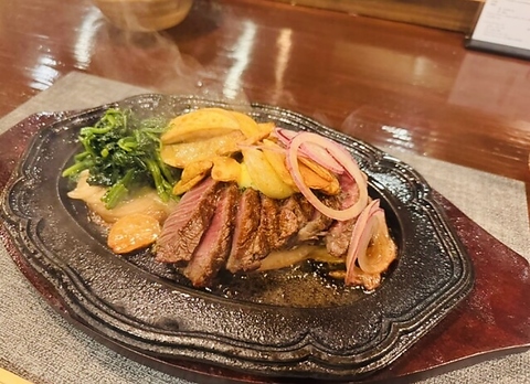 フィレ肉が売りのステーキ屋さん