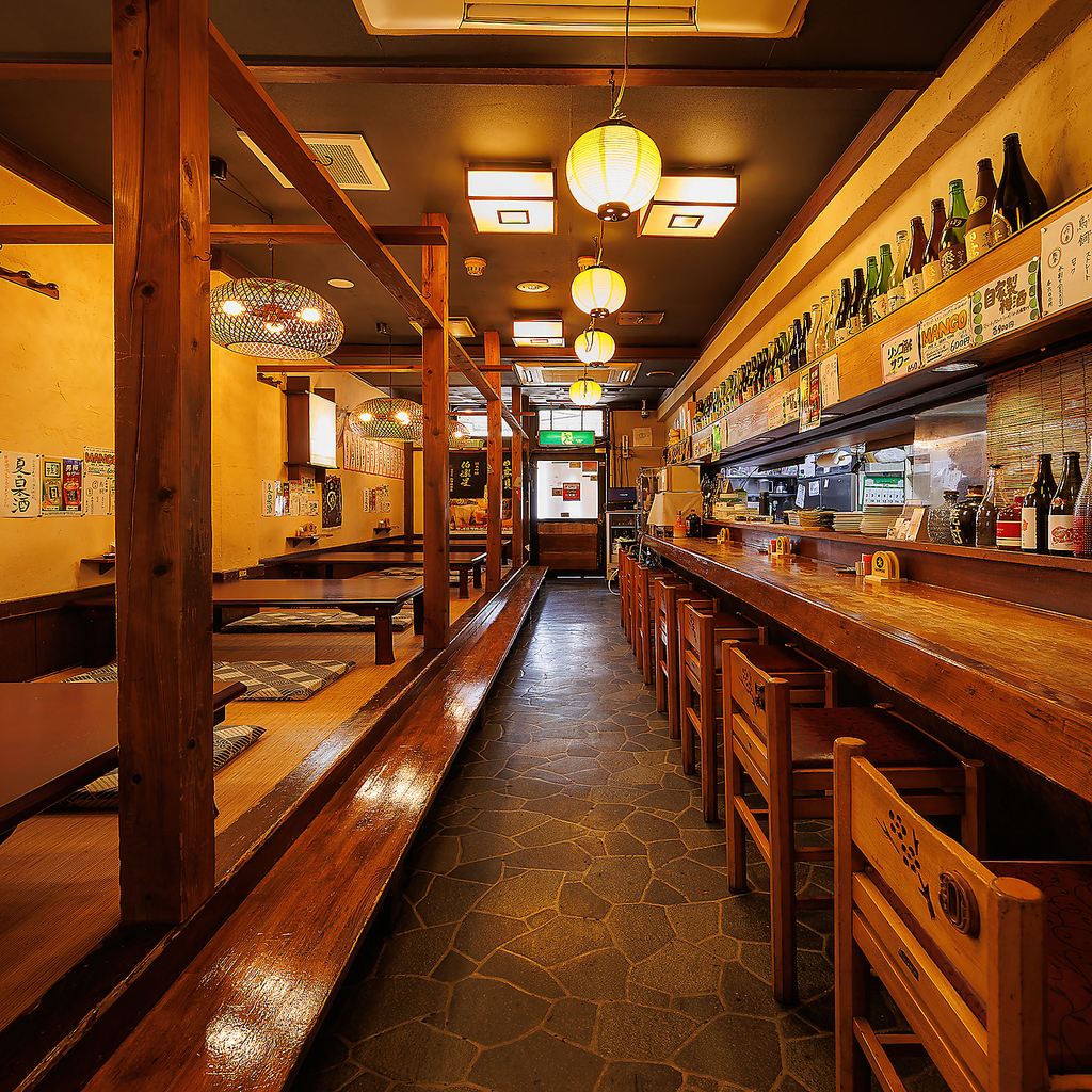 2階席は最大40名様までＯＫ！貸切も可能！木のぬくもり溢れる落ち着いた雰囲気が◎