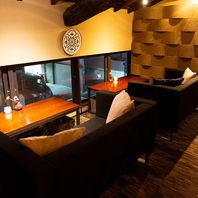 2階にあるカップルシート♪