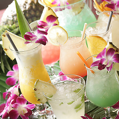 充実なラインナップのドリンクメニュー♪