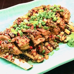 ラムスペアリブ焼き