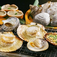 自慢の浜焼きをお楽しみください♪