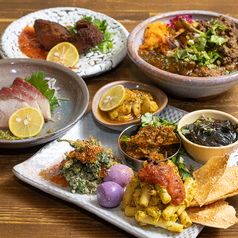 spicemobb カレーとアテと酒のコース写真