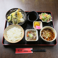 【和・Aお食事】　海老と季節野菜の天ぷら定食 