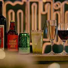 コスパ抜群で多彩なドリンクをラインナップ◎