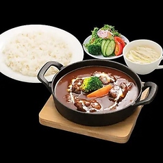大きな牛たんシチュー定食